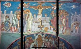 Crucifixion of Christ - Visoki Dečani Monastery.jpg