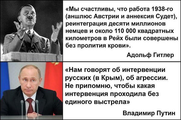 Путин и гитлер картинка